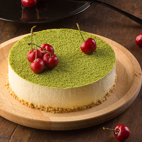 樱桃熔岩冻芝士